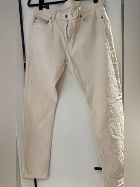 Amercrombie jeans in cream